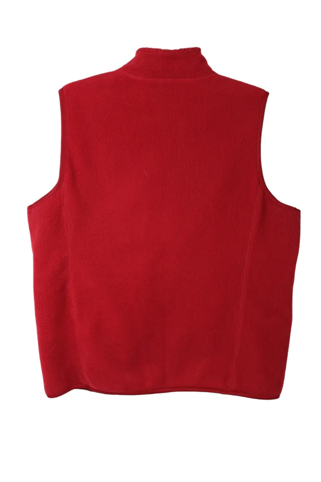 Basic Editions Red Fleece Vest XL Basic Editions Earrings