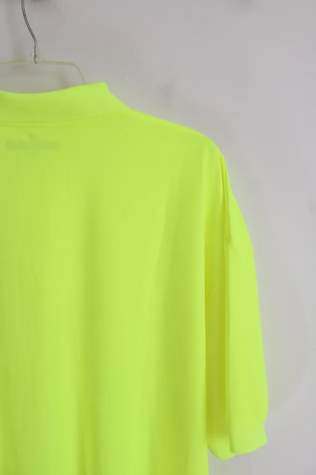Blue Generation Rings Blue Generation Neon Yellow Polo Shirt XL