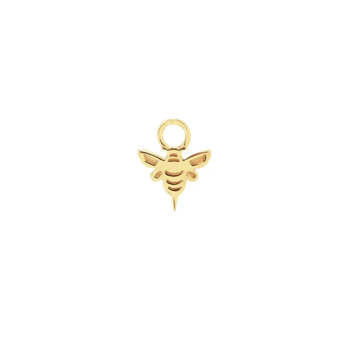 Bumble Bee Hoop Earring Charm Kris Nations Earrings