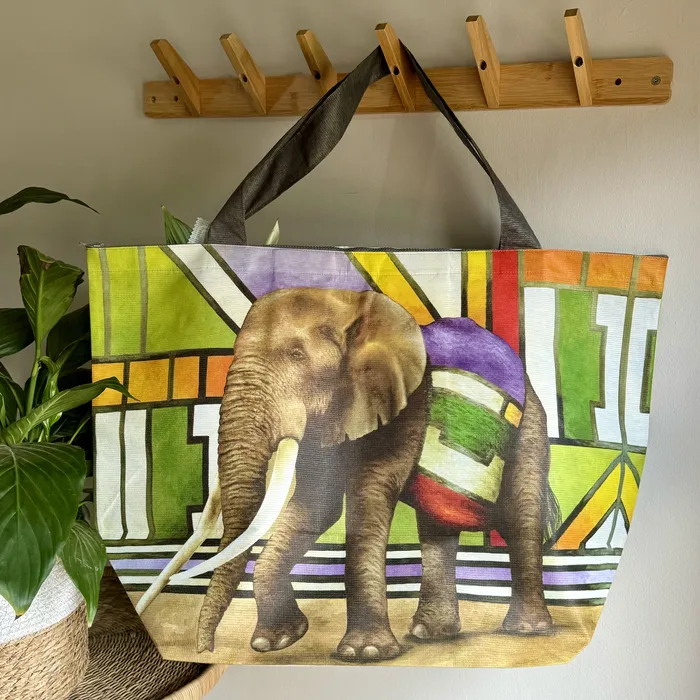 Earrings Whimsical African Animal Maxi Beach Bags