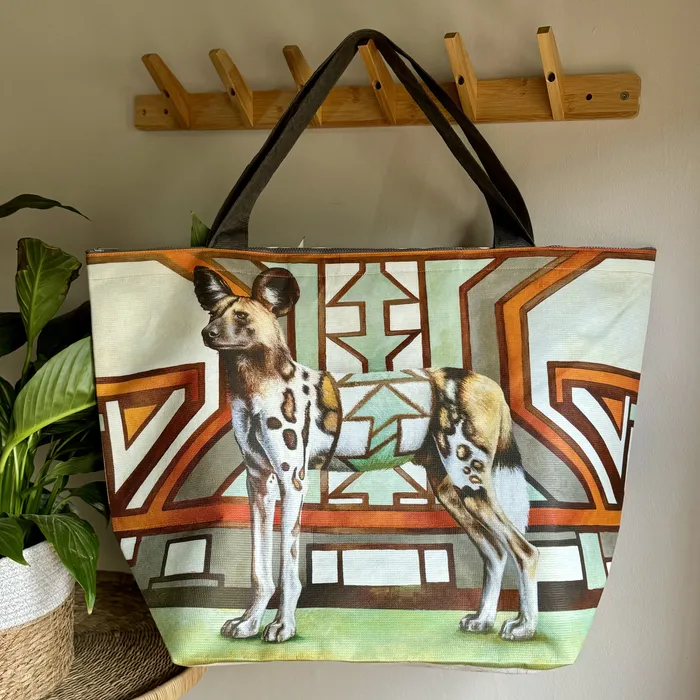 Earrings Whimsical African Animal Maxi Beach Bags