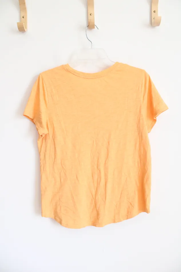 Necklaces Old Navy Light Orange Everywear Top M Old Navy
