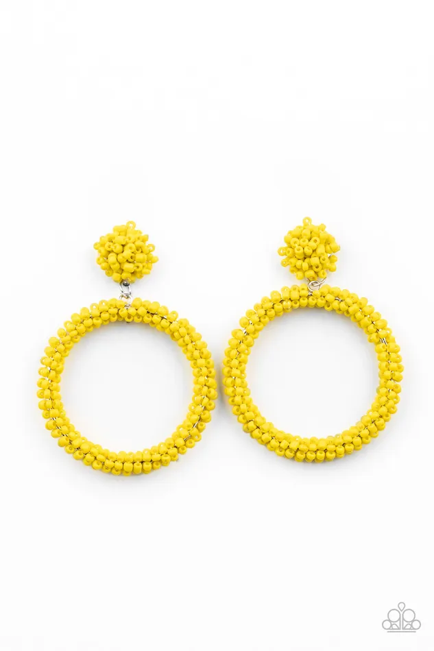 Paparazzi Accessories Necklaces Be All You Can BEAD Yellow
