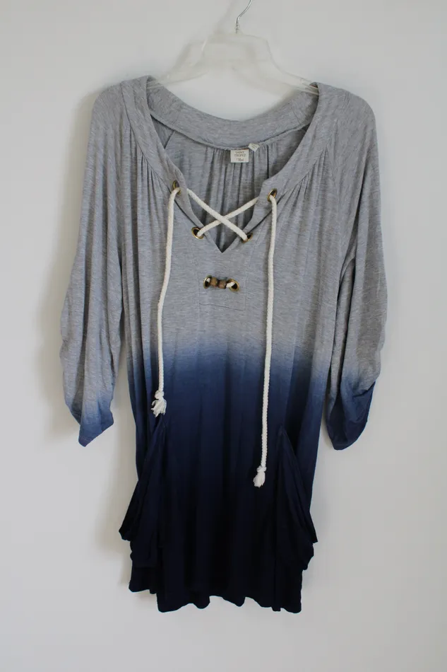 Rings Saint Tropez Saint Tropez West Blue Gray Ombre Top S