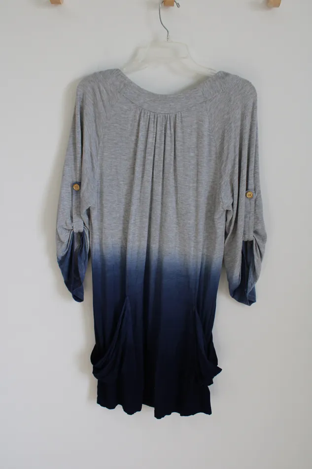 Rings Saint Tropez Saint Tropez West Blue Gray Ombre Top S