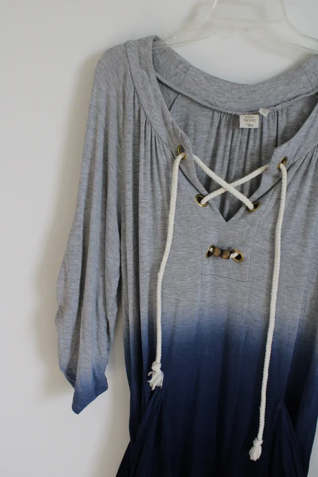 Rings Saint Tropez Saint Tropez West Blue Gray Ombre Top S