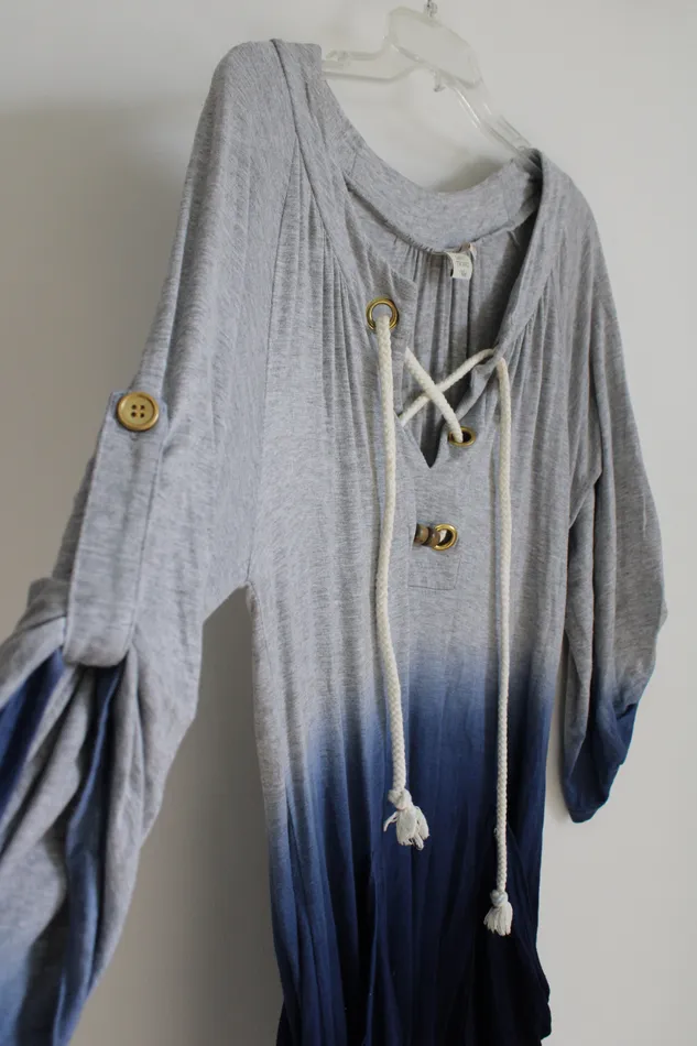 Rings Saint Tropez Saint Tropez West Blue Gray Ombre Top S