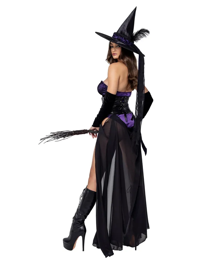6173 3PC Dark Spell Seductress Roma Costume Inc Earrings