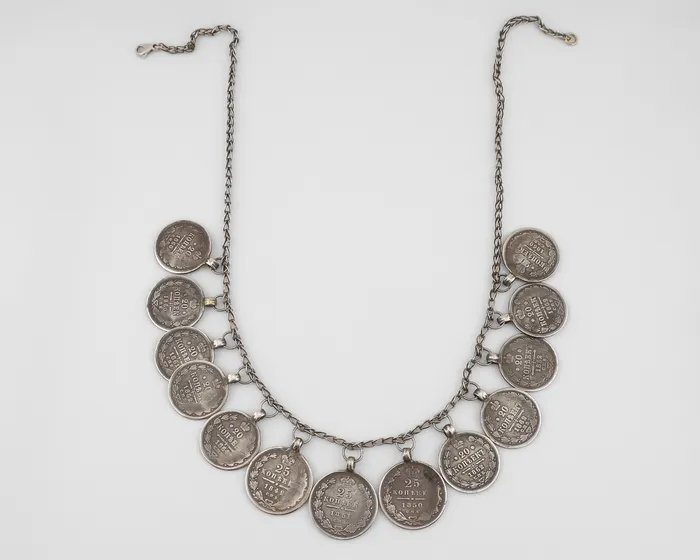 Isadoras C Necklaces PreRevolution Russian Coin Necklace Isadoras C Necklaces PreRevolution Russian Coin Necklace