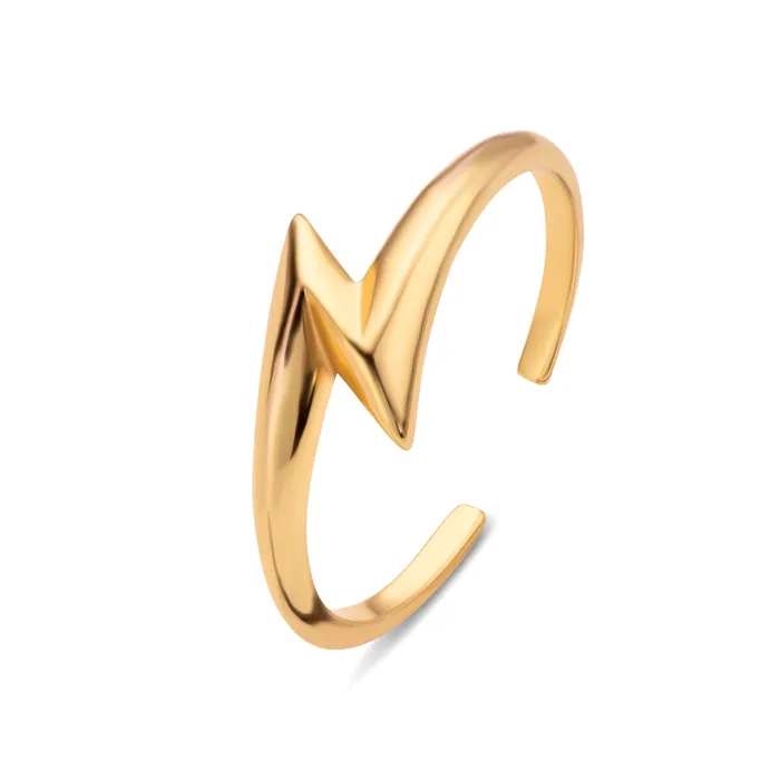 Lightning Bolt Open Ring Scream Pretty Rings Lightning Bolt Open Ring Scream Pretty Rings