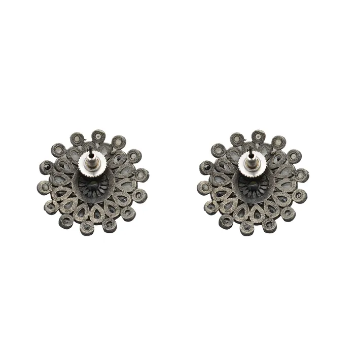 Rings Teejh Teejh Leiksha Silver Oxidised Jewelry Gift Set
