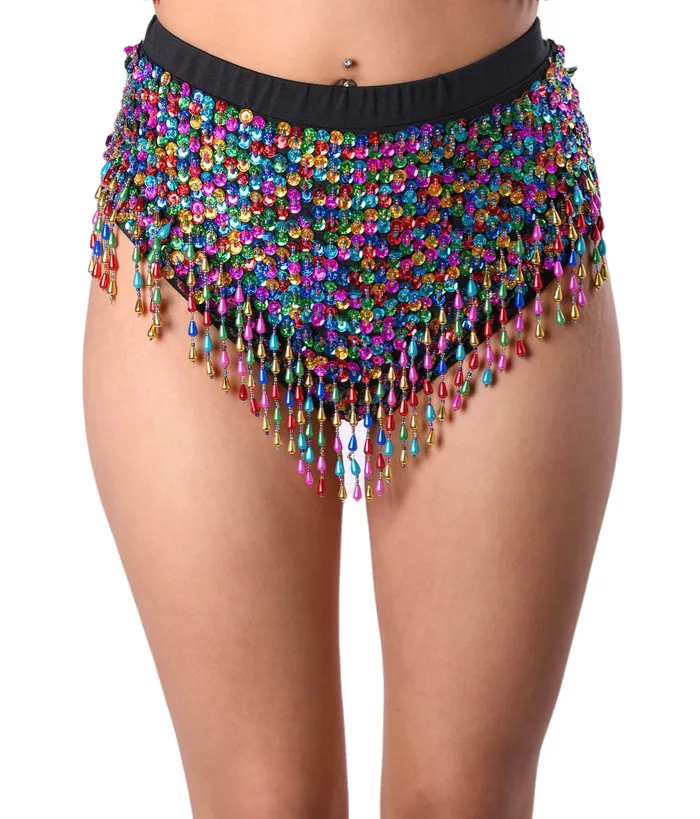 THE LUMi SHOP Hand Stitched Sequin High Waisted Bottoms Lucky Charms Necklaces