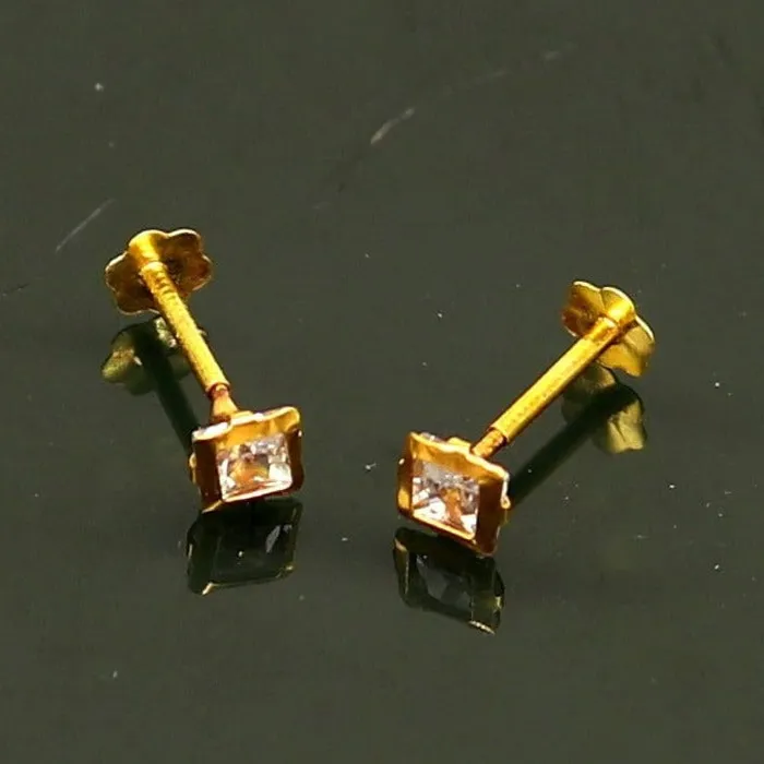 35mm or 4mm tiny single stone handmade 18kt yellow gold combo jewelry ear stud or nose stud baby stud cartilage jewelry er112 TRIBAL ORNAMENTS Earrings 35mm or 4mm tiny single stone handmade 18kt yellow gold combo jewelry ear stud or nose stud baby stud cartilage jewelry er112 TRIBAL ORNAMENTS Earrings