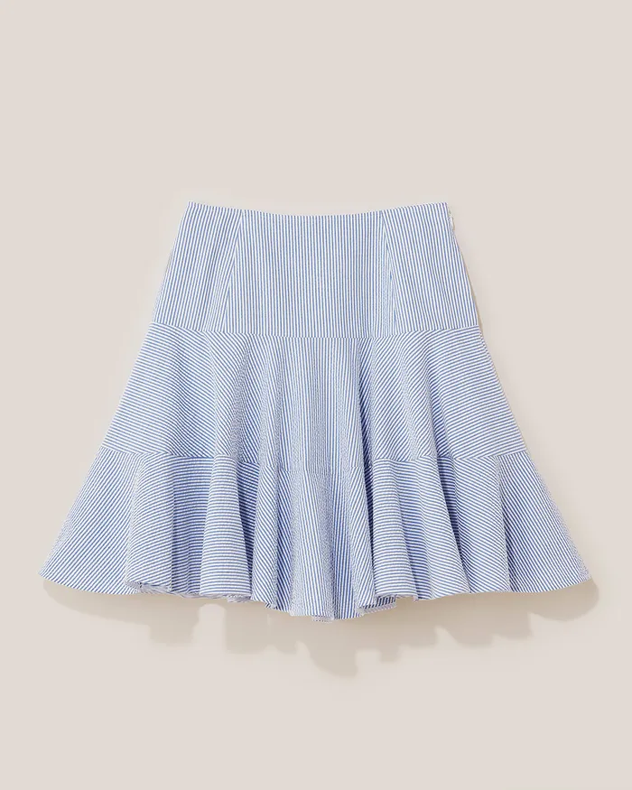 Blue Nantucket Skirt ADEAM Rings Blue Nantucket Skirt ADEAM Rings