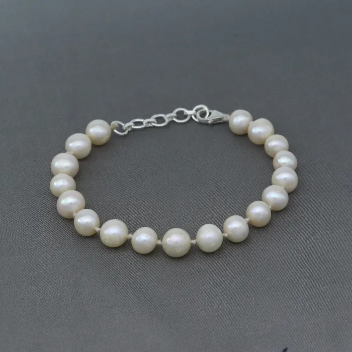 Bracelets 925 sterling silver pearl beaded customized bracelet best gifting stylish beaded bracelet unisex personalized belly dance jewelry sbr758 TRIBAL ORNAMENTS Bracelets 925 sterling silver pearl beaded customized bracelet best gifting stylish beaded bracelet unisex personalized belly dance jewelry sbr758 TRIBAL ORNAMENTS