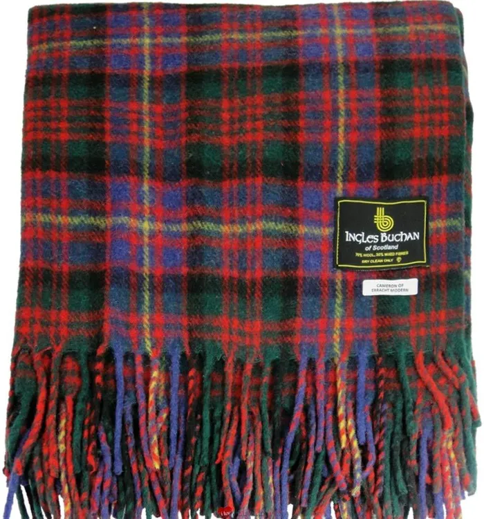 Cameron of Erracht Tartan Blanket Ingles Buchan Necklaces