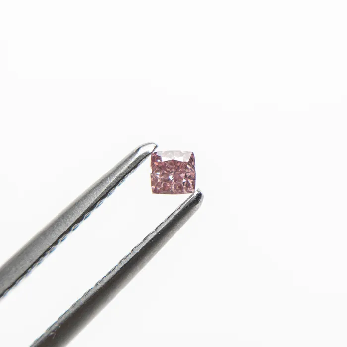 Earrings 007ct 232x227x150mm Argyle Fancy Intense Purple Pink Cushion Brilliant 1868007 Misfit Diamonds