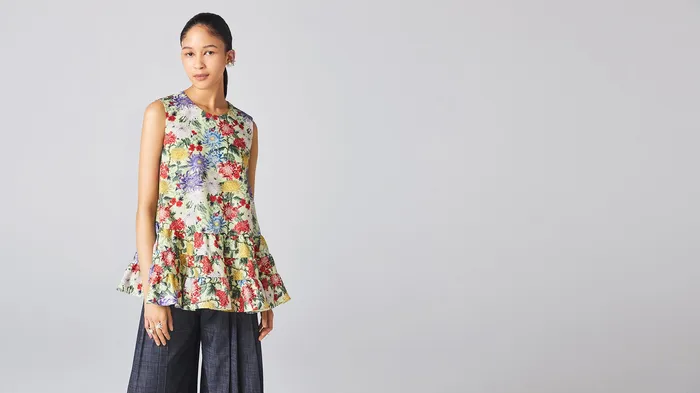 Earrings ADEAM Print Hanabi Top Earrings ADEAM Print Hanabi Top