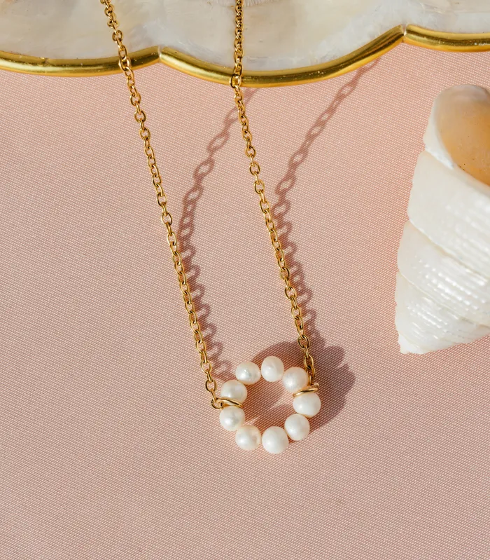 Isla Pilipinas Pearl Necklace Arete Necklaces
