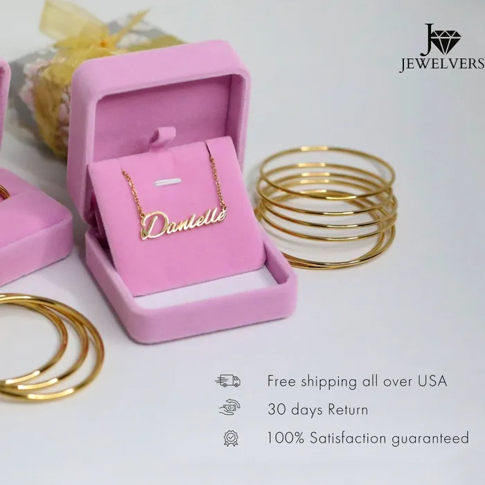 Jewelvers Bracelets 18K GoldFilled Cubic Zirconia Bangle Jewelvers Bracelets 18K GoldFilled Cubic Zirconia Bangle