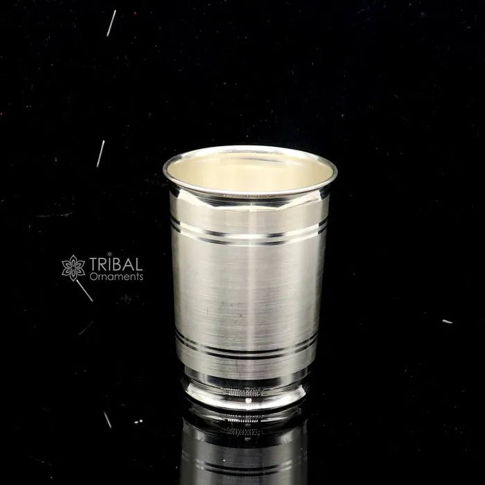 Necklaces TRIBAL ORNAMENTS 999 pure fine silver handmade water milk cup tumbler 75ML capacity silver tumbler silver baby food flask silver utensils gift sv296 Necklaces TRIBAL ORNAMENTS 999 pure fine silver handmade water milk cup tumbler 75ML capacity silver tumbler silver baby food flask silver utensils gift sv296