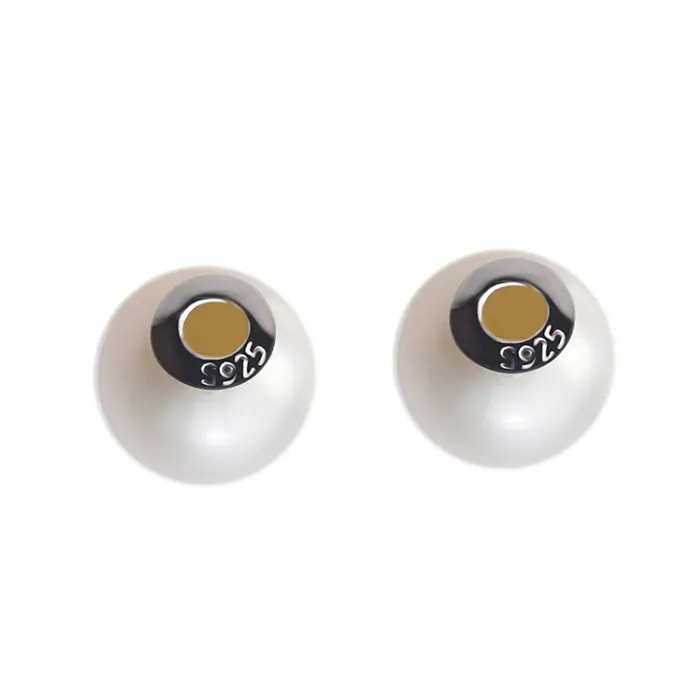 Pearly Lustre Earrings Top Grade Freshwater Pearl Earrings WE00824 BUBBLE