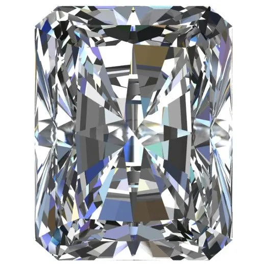 Radiant LabGrown Diamond FIRE BRILLIANCE Earrings