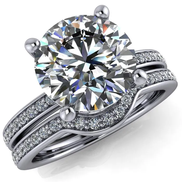 Rings Fire Brilliance Amanda Round Center Stone Center and Diamond Halo Filigree Basket and Shoulders Moment Ring Rings Fire Brilliance Amanda Round Center Stone Center and Diamond Halo Filigree Basket and Shoulders Moment Ring