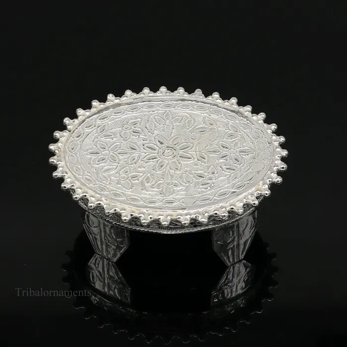 TRIBAL ORNAMENTS Rings Vintage design Sterling silver handmade customize small Oval shape tablebazotchouki excellent home puja utensils temple art su432 TRIBAL ORNAMENTS Rings Vintage design Sterling silver handmade customize small Oval shape tablebazotchouki excellent home puja utensils temple art su432