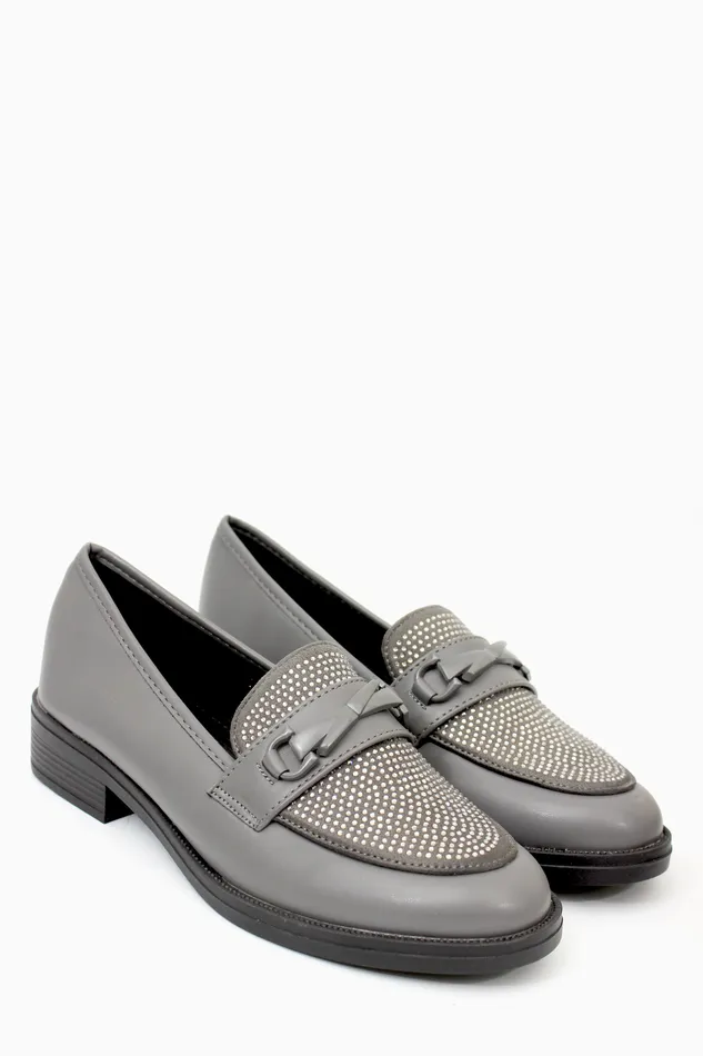 Women Formal Loafer 98305S Walkeaze Earrings