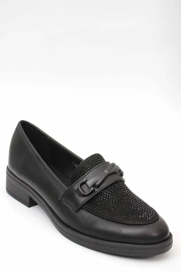 Women Formal Loafer 98305S Walkeaze Earrings