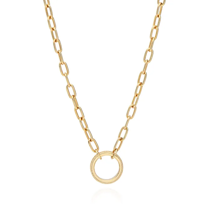 Anna Beck Necklaces Anna Beck Open O Pendant Necklace 1618 inch Gold Plated