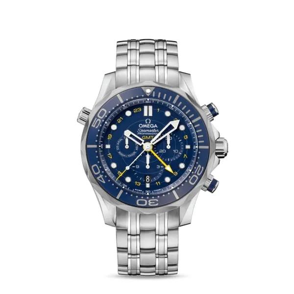 Bracelets Omega Seamaster 44mm Watch Ref 21230445203001 Blue Chronograph Index Dial Stainless Steel Bracelet Omega Bracelets Omega Seamaster 44mm Watch Ref 21230445203001 Blue Chronograph Index Dial Stainless Steel Bracelet Omega