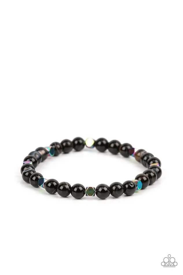 Bracelets Paparazzi Bracelet Interstellar Solitude Black Paparazzi Jewelry Bracelets Paparazzi Bracelet Interstellar Solitude Black Paparazzi Jewelry