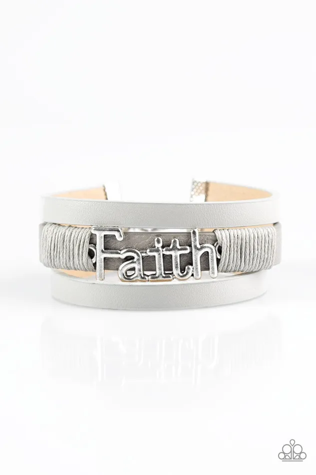 Bracelets Paparazzi Jewelry Paparazzi Bracelet An Act Of Faith Silver