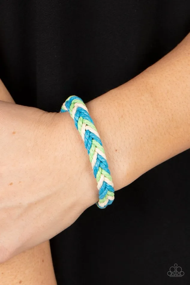 Bracelets Paparazzi Jewelry Paparazzi Bracelet Born to Travel Blue
