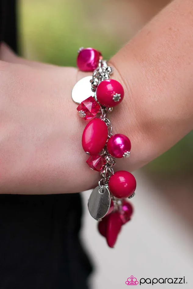 Bracelets Paparazzi Jewelry Paparazzi Bracelet Camera Ready Pink