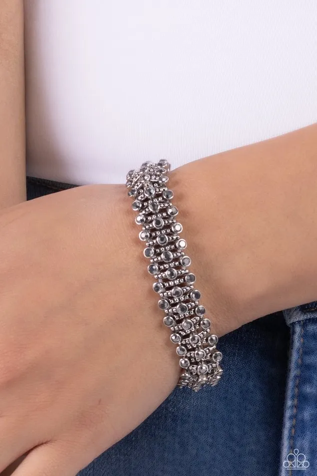 Bracelets Paparazzi Jewelry Paparazzi Bracelet Corporate Confidence Silver