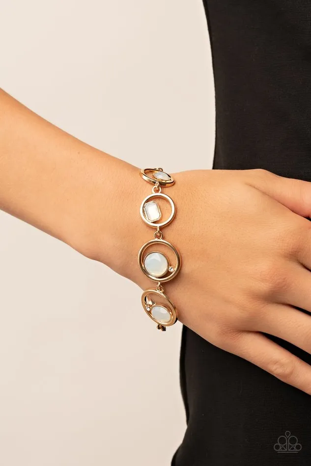 Bracelets Paparazzi Jewelry Paparazzi Bracelet Date Night Drama Gold