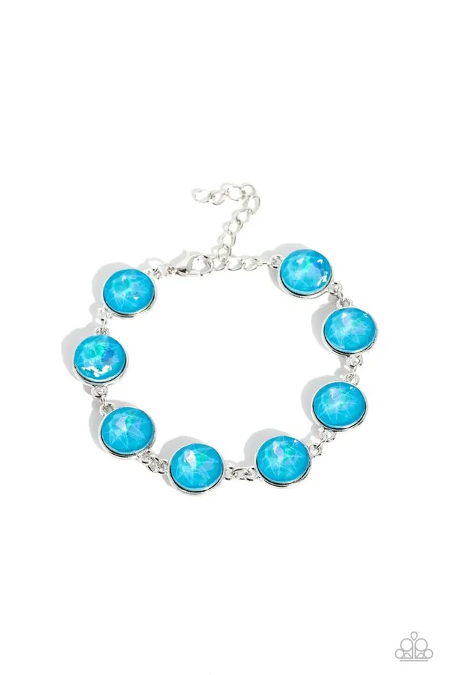 Bracelets Paparazzi Jewelry Paparazzi Bracelet Enchanted Emblems Blue Bracelets Paparazzi Jewelry Paparazzi Bracelet Enchanted Emblems Blue
