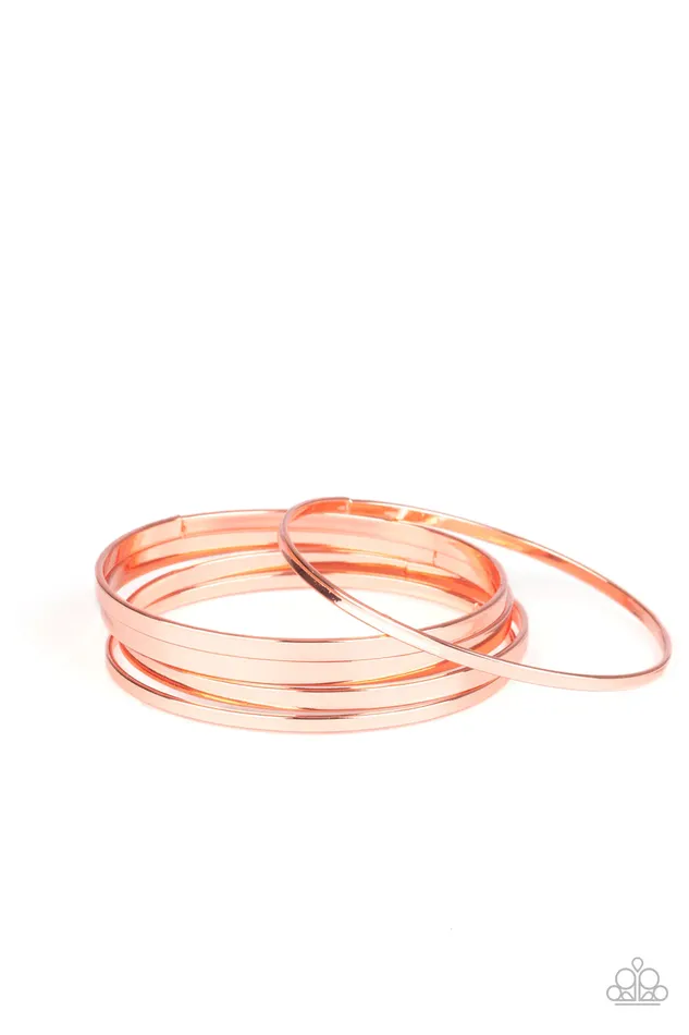 Bracelets Paparazzi Jewelry Paparazzi Bracelet Ensnared Copper