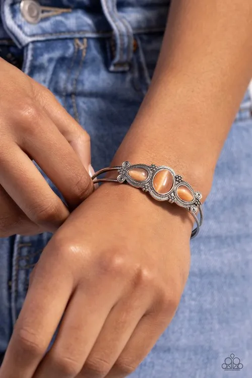 Bracelets Paparazzi Jewelry Paparazzi Bracelet Greenhouse Glamour Orange