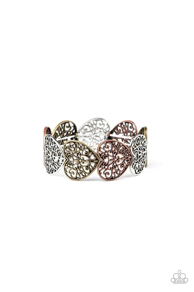 Bracelets Paparazzi Jewelry Paparazzi Bracelet Keep Love In Your Heart Multi