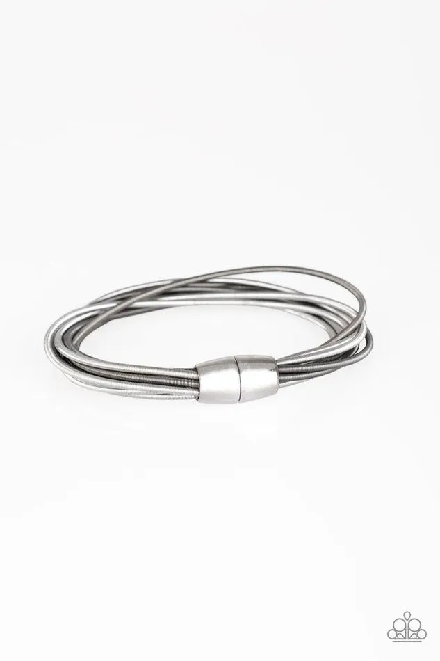 Bracelets Paparazzi Jewelry Paparazzi Bracelet Mainstream Maverick Silver Bracelets Paparazzi Jewelry Paparazzi Bracelet Mainstream Maverick Silver