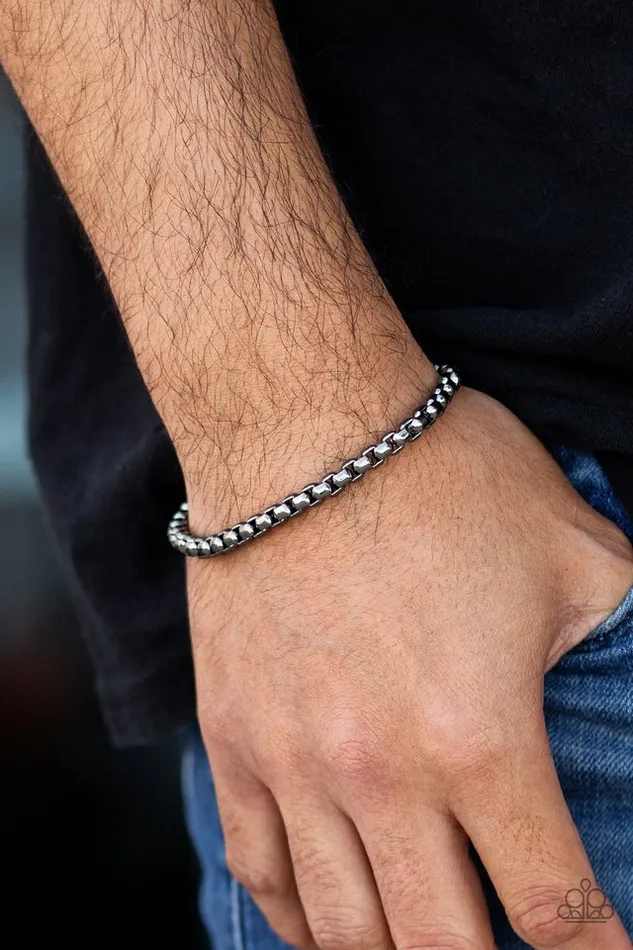 Bracelets Paparazzi Jewelry Paparazzi Bracelet Metro Marathon Black