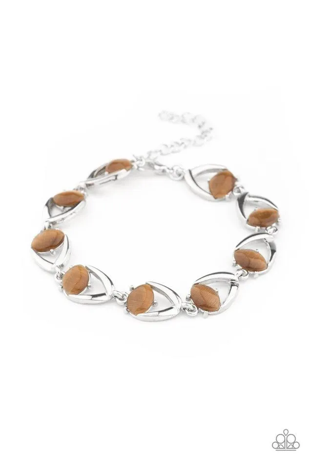 Bracelets Paparazzi Jewelry Paparazzi Bracelet Modern Mystic Brown