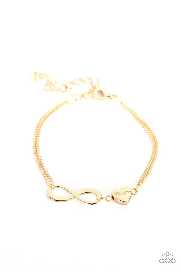Bracelets Paparazzi Jewelry Paparazzi Bracelet Purest Love Gold