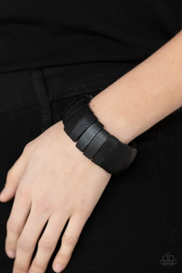 Bracelets Paparazzi Jewelry Paparazzi Bracelet Raise The BARBADOS Black