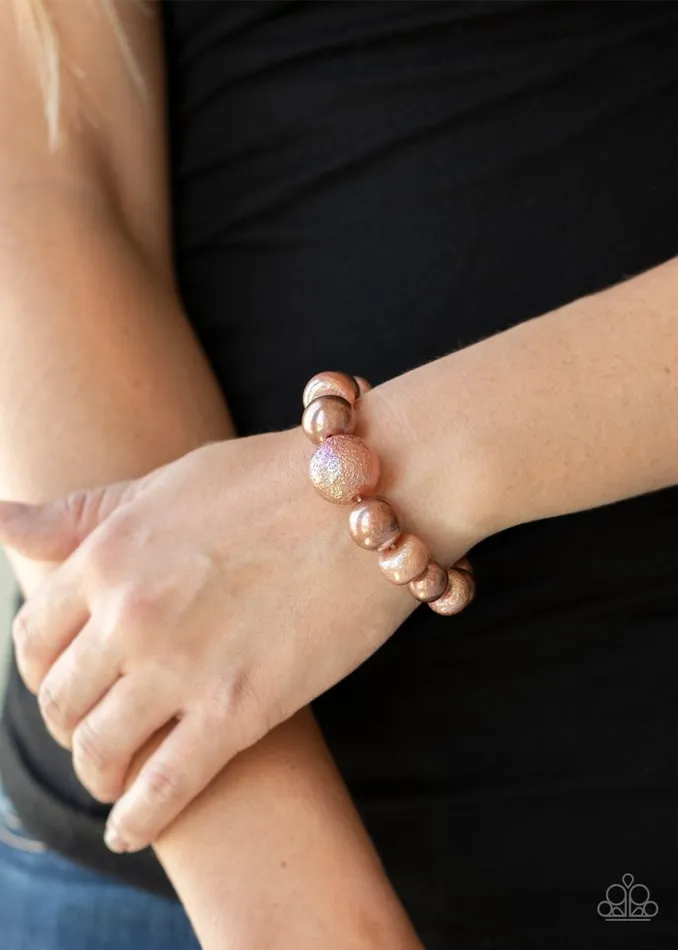 Bracelets Paparazzi Jewelry Paparazzi Bracelet Starstruck Shimmer Copper