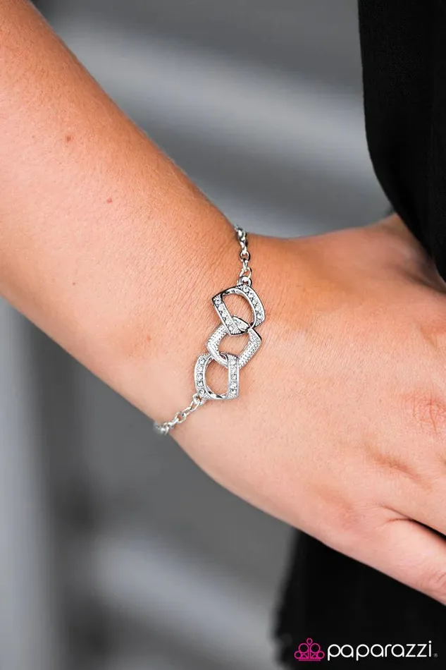 Bracelets Paparazzi Jewelry Paparazzi Bracelet Urban Retreat White